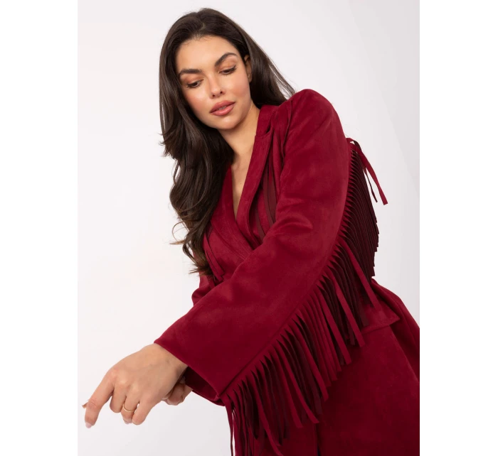 Kabát IT EN 5792.33 bordový Kabát IT EN 5792.33 bordový