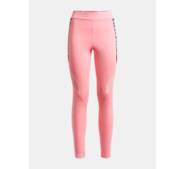 Dámske športové legíny O1GA54MC03W - AMPM - Neónovo ružové - Guess