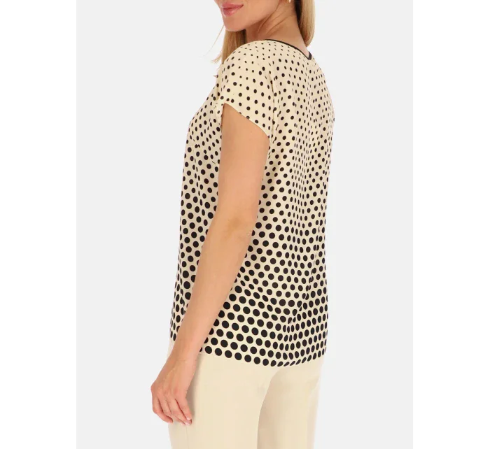 Dámsky Top Over Beige - Potis & Verso Dámsky Top Over Beige - Potis & Verso