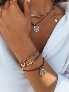 Náramek červený Dstreet model 21969291 - FashionStreet