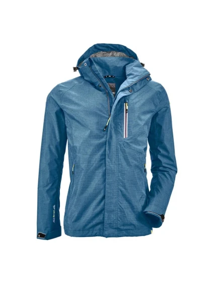 Pánska nepremokavá modrá bunda Killtec Carleb trekking (34723/872/M) pánska
