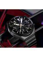 Chytré hodinky Black Metal + model 21804963 - RUBICON Chytré hodinky Black Metal + model 21804963 - RUBICON