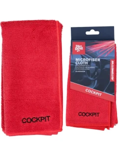 DIRT DEVIL MICROFIBRA COOKPIT CLEANING WIPER 40x40CM RED