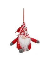 DEKORATÍVNY ZÁZRAK S DARČEKOVÝM VRECÚŠKOM 15CM ČERVENÝ