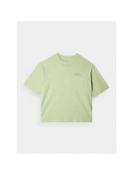 Dámske tričko oversize s potlačou 4F 4FRAW24TTSHF2583-43S