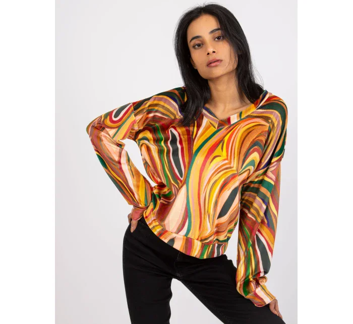 Blúzka DHJ BZ 6033.21P tmavo žltá Blúzka DHJ BZ 6033.21P tmavo žltá