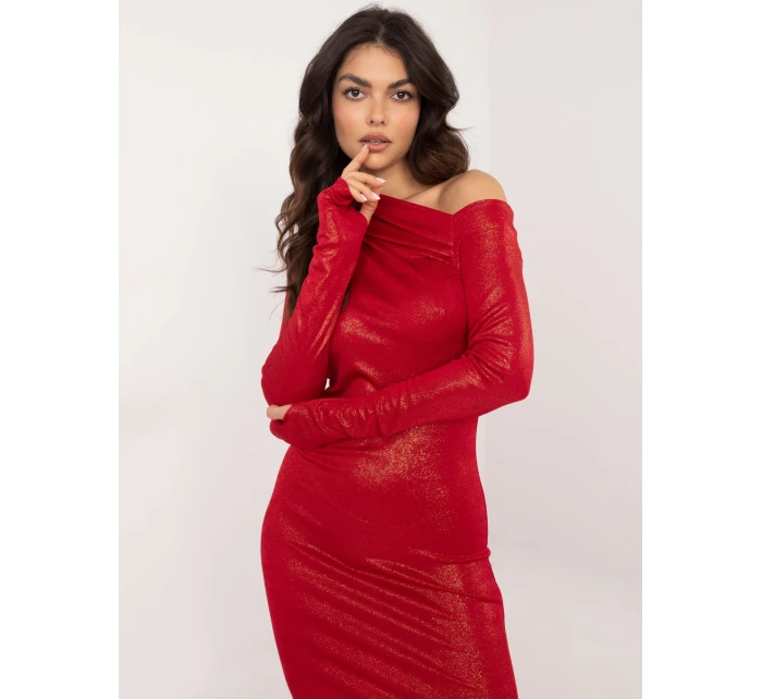 Sukienka DHJ SK model 20686499 czerwony - FPrice