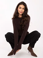 Jumper MO SW 1015.78 tmavě hnědý