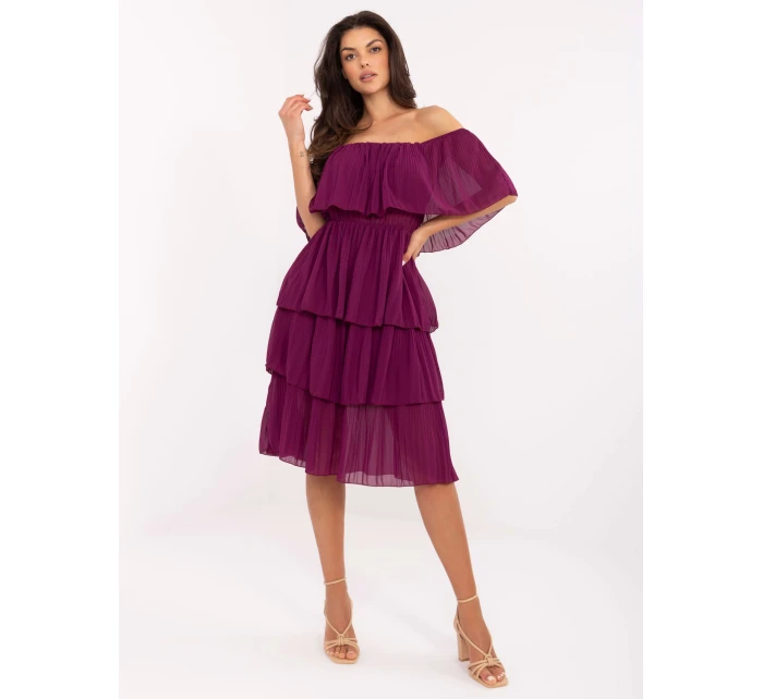 Šaty TW SK BI 2120.69 fialové Šaty TW SK BI 2120.69 fialové