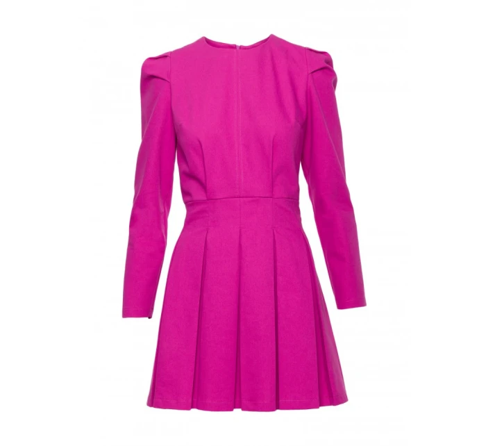 M884 Džínsové šaty - ružové