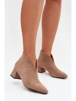Topánky na podpätku model 223590 Step in style