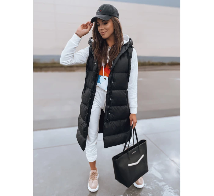 Dámská prošívaná vesta černá Dstreet model 21963704 - FashionStreet