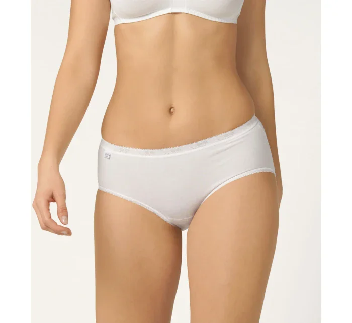 Dámske nohavičky Sloggi Basic+ Midi biele Dámske nohavičky Sloggi Basic+ Midi biele