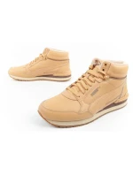 Puma ST Runner v4 Mid športové topánky pánske členkové tenisky hnedé