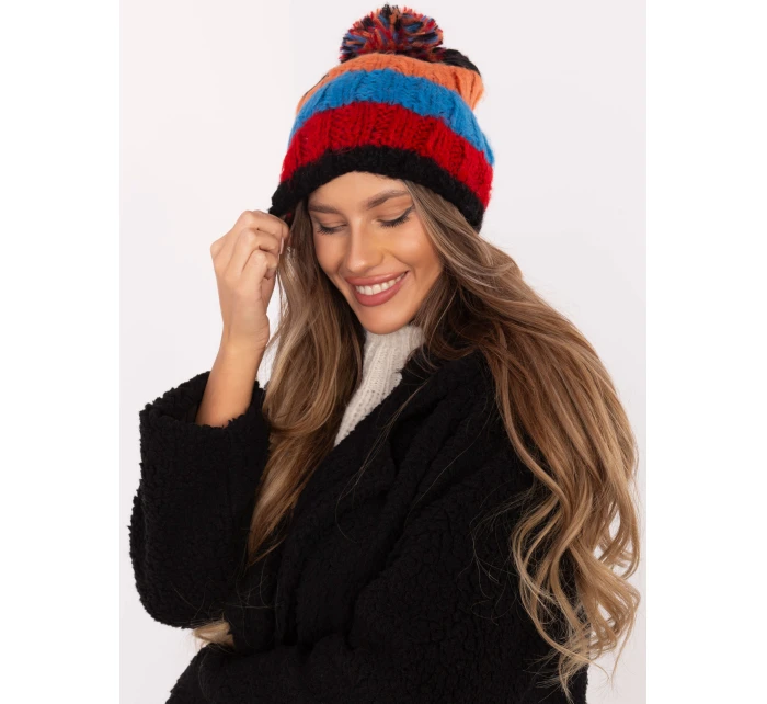 Czapka AT CZ model 21798061 ciemny bezowy - FPrice Czapka AT CZ model 21798061 ciemny bezowy - FPrice