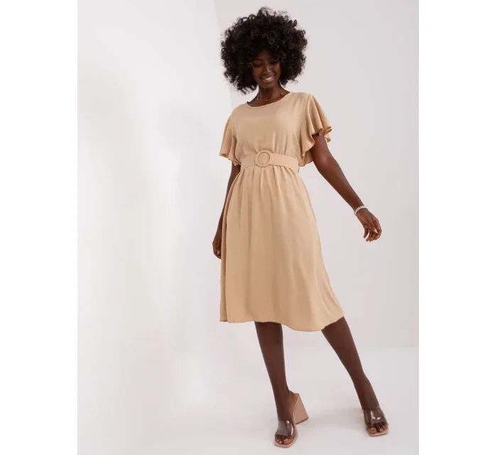 Šaty DHJ SK 5648.07 béžové