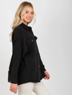 Košeľa DN KS 4005.99P čierna