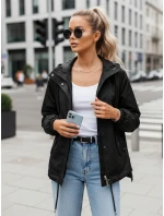 Kurtka damska przejściowa czarna model 22011479 - FashionStreet