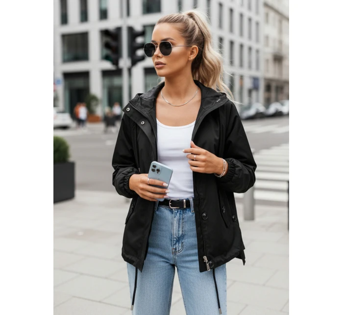 Kurtka damska przejściowa czarna model 22011479 - FashionStreet