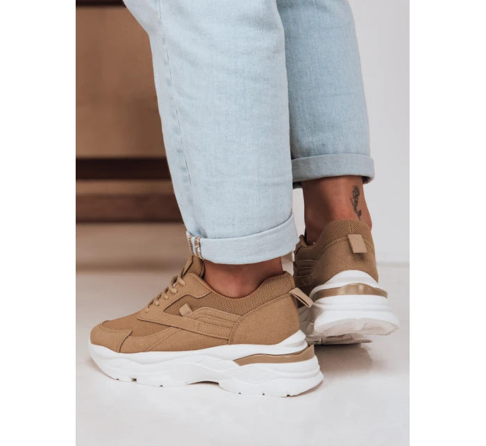 Dámske tenisky na platforme SPORTLITE khaki FashionStreet ZY0585
