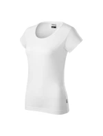 Dámske ťažké tričko Resist (biele (značka))