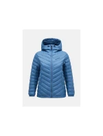 Peak Performance W Frost Down Hood Jacket blue
