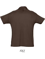 SOL'S Summer II Piqué polo model 22536517 chocolate SOL'S Summer II Piqué polo model 22536517 chocolate