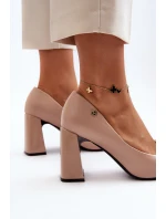 Na Podpatku S Mašlí Beige model 21649229 - VINCEZA