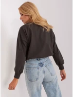 Bluzka RV BZ model 18785509 ciemny khaki - FPrice