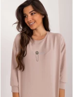 Bluzka RV BZ model 20180334 beżowy - FPrice Bluzka RV BZ model 20180334 beżowy - FPrice