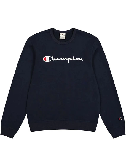 Pánská mikina model 21893575 BS501 Tmavě modrá vzor - CHAMPION