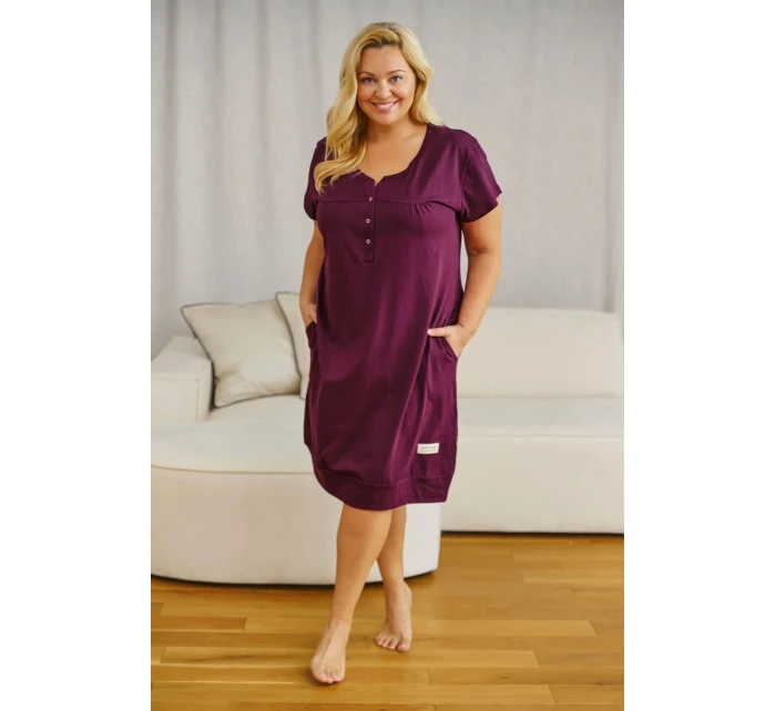 Dámská noční košilka model 20618565 wine - Doctornap