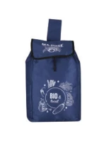 NÁKUPNÝ VOZÍK NA KOLIESKACH S RÁMOM 25 L MODRÝ