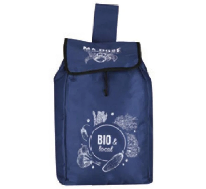 NÁKUPNÝ VOZÍK NA KOLIESKACH S RÁMOM 25 L MODRÝ