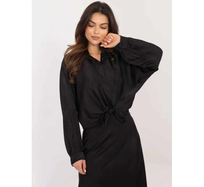 Košeľa DHJ KS 16528.34 čierna