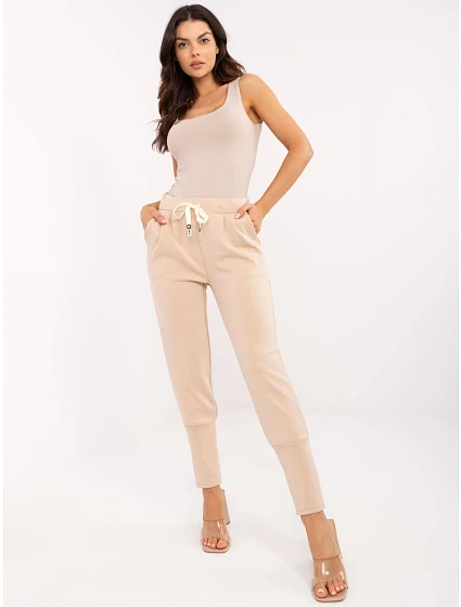 Kalhoty DHJ SP model 20877970 béžové - FPrice