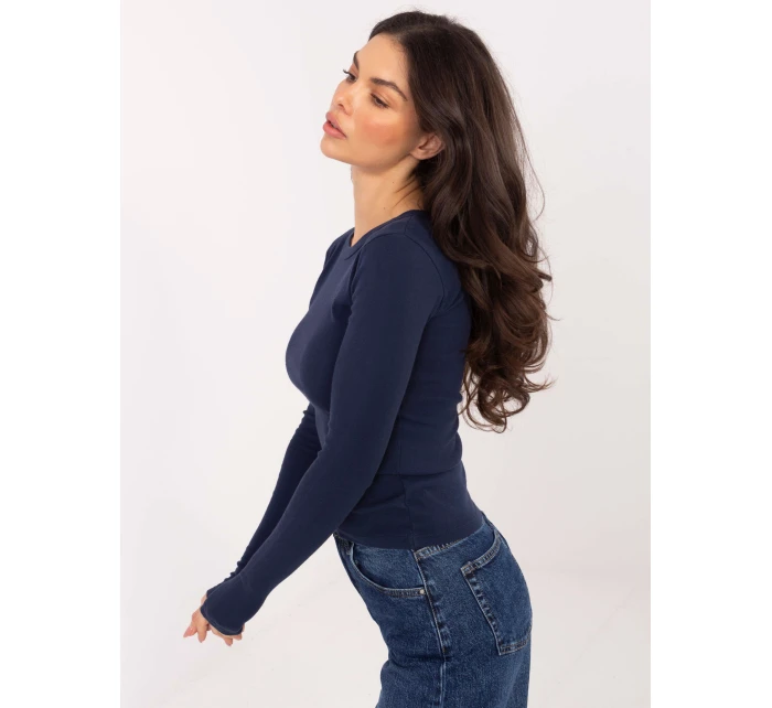 Blúzka WT BZ A1088.12 tmavomodrá