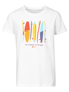 Detské bavlnené tričko NAX OMESO