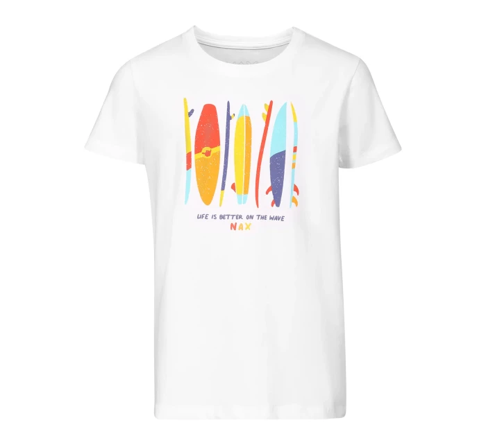 Detské bavlnené tričko NAX OMESO Detské bavlnené tričko NAX OMESO