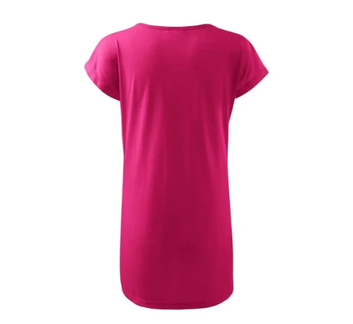 Love tričko/šaty fialové