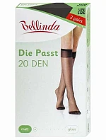 Dámske hodvábne podkolienky DIE PASST 20 DEN - BELLINDA