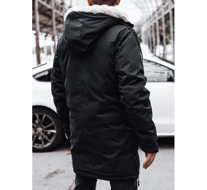 Pánská zimní bunda černá Dstreet TX4594