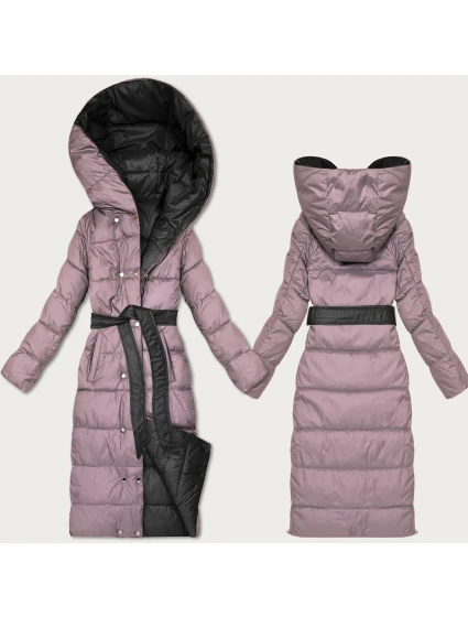 oboustranná zimní bunda s páskem model 21753505 - MINORITY