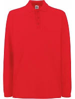 Premium Polo LSL Piqué polo s dlouhým rukávem model 22456819 red - Fruit of the Loom Premium Polo LSL Piqué polo s dlouhým rukávem model 22456819 red - Fruit of the Loom