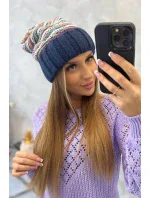 Dámska čiapka Feba K330 navy blue Dámska čiapka Feba K330 navy blue