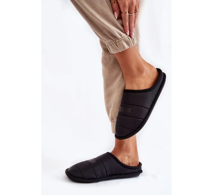 Dámské klasické pantofle Big Star model 21601038 Černé - Big Star Shoes