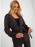 Dámska bunda LK MA 507802.22 tmavo šedá - FPrice Dámska bunda LK MA 507802.22 tmavo šedá - FPrice