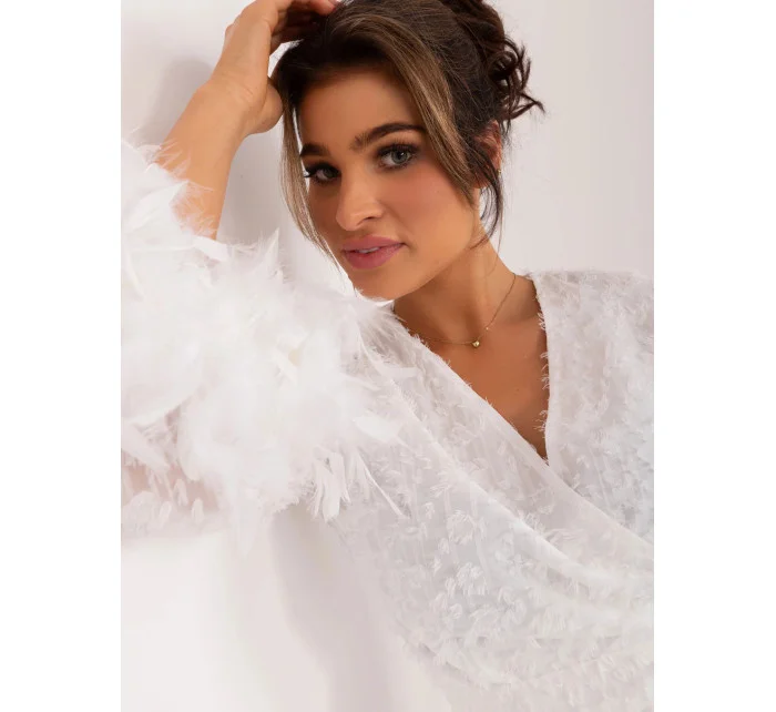 Dámska blúzka LK BZ 509522 1.20 biela - Lakerta