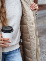 Dámska zimná bunda ISLA béžová FashionStreet TY3211
