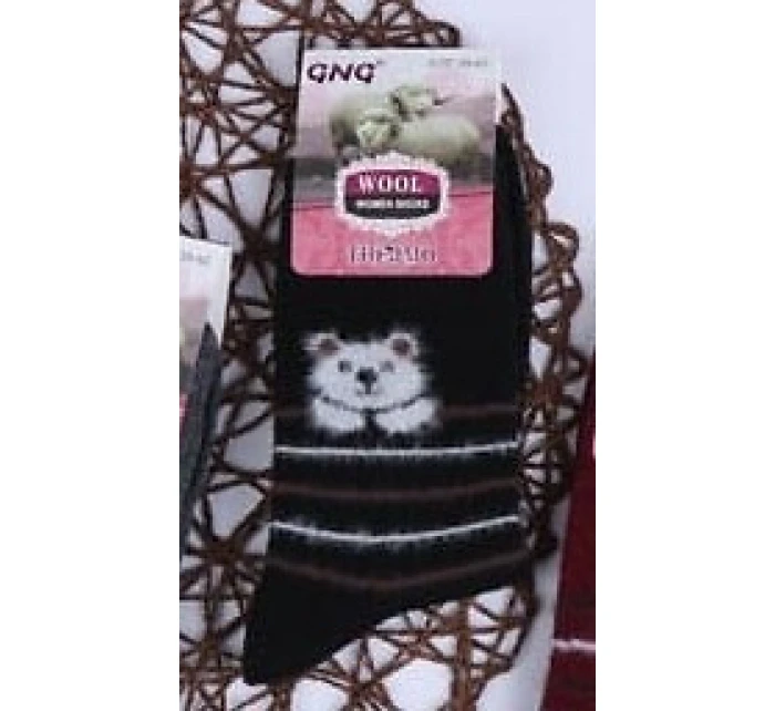 WiK 002 Dámske ponožky Angora 323 35-42